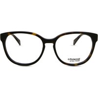 Polaroid PLD D371 086 Women’s Eyeglasses Tortoiseshell Size 53 - Blue Light Block Available