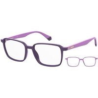 Polaroid PLD D407 RY8 Men's Eyeglasses Purple Size 52 - Blue Light Block Available