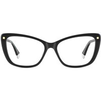 Polaroid PLD D542 807 Women’s Eyeglasses Black Size 56 - Blue Light Block Available
