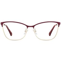 Polaroid PLD D584/G E28 Women’s Eyeglasses Gold Size 58 - Blue Light Block Available