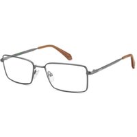 Polaroid PLD D595 R80 Men's Eyeglasses Gunmetal Size 55 - Blue Light Block Available