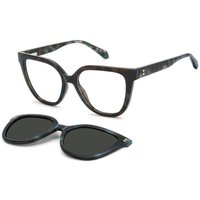 ポラロイド Polaroid PLD D596/C with Clip-On CVT/M9 サングラス - 女性用 - べっ甲shell