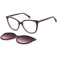 Polaroid PLD D605/C with Clip-On B3V/XW Women’s Eyeglasses Purple Size 54 - Blue Light Block Available