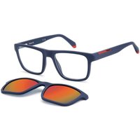 Polaroid PLD D641/C with Clip-On FLL/OZ Men's Eyeglasses Blue Size 53 - Blue Light Block Available