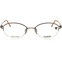 Flexon FL 651 249 Men's Eyeglasses Brown Size 47 - Blue Light Block Available