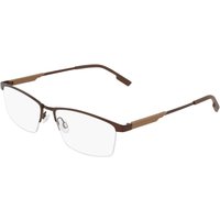 Flexon E1165 202 Men's Eyeglasses Brown Size 58 - Blue Light Block Available