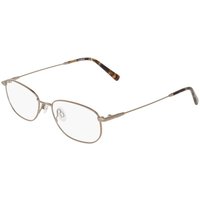 Flexon H6089 250 Men's Eyeglasses Brown Size 51 - Blue Light Block Available