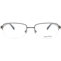 Nautica N7301 030 Men's Eyeglasses Grey Size 57 - Blue Light Block Available