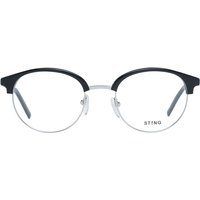 Sting VST181 0579 Men's Eyeglasses Black Size 49 - Blue Light Block Available
