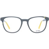 Sting VST302 0L46 Men's Eyeglasses Black Size 52 - Blue Light Block Available