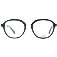 Sting VST309 0700 Men's Eyeglasses Black Size 52 - Blue Light Block Available