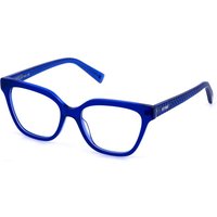 Sting VSJ757 09HN Men's Eyeglasses Blue Size 50 - Blue Light Block Available