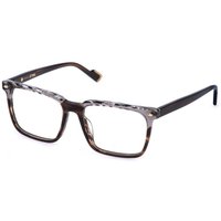 Sting VST573V 0GEQ Men's Eyeglasses Brown Size 53 - Blue Light Block Available
