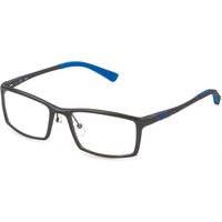 Fila VFI027 0Q02 Men's Eyeglasses Grey Size 55 - Blue Light Block Available