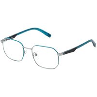 Fila VFI702L 0F94 Men's Eyeglasses Silver Size 50 - Blue Light Block Available