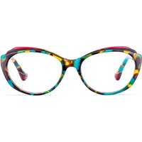 Etnia Barcelona La Garde TQBX Women’s Eyeglasses Tortoiseshell Size 54 - Blue Light Block Available