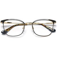 Etnia Barcelona Reims GDBK Women’s Eyeglasses Black Size 52 - Blue Light Block Available