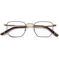 Etnia Barcelona Fontaine GDBL Men's Eyeglasses Blue Size 48 - Blue Light Block Available