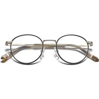 Etnia Barcelona Llafranch BKSL Men's Eyeglasses Black Size 48 - Blue Light Block Available