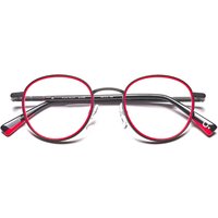Etnia Barcelona Pow Wow BKRD Men's Eyeglasses Blue Size 48 - Blue Light Block Available
