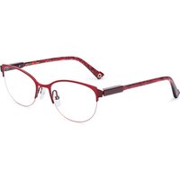 Etnia Barcelona Margrethe RDBX Women’s Eyeglasses Red Size 54 - Blue Light Block Available