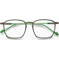 Etnia Barcelona Ultra Light 16 BRGR Men's Eyeglasses Brown Size 53 - Blue Light Block Available