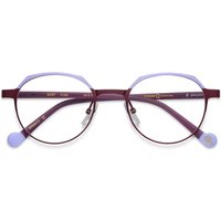 Etnia Barcelona Dory Kids PUBX Kids' Eyeglasses Burgundy Size 46 - Blue Light Block Available