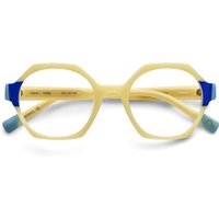 Etnia Barcelona Juno YWBL Women’s Eyeglasses Yellow Size 50 - Blue Light Block Available