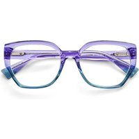 Etnia Barcelona Crush PUTQ Women’s Eyeglasses Blue Size 55 - Blue Light Block Available