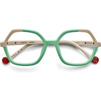 Etnia Barcelona Turtle Kids GRWH Kids' Eyeglasses Green Size 47 - Blue Light Block Available