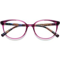 Etnia Barcelona Sakai PUDG Women’s Eyeglasses Purple Size 51 - Blue Light Block Available