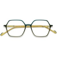 Etnia Barcelona Ultra Light 13 GRYW Women’s Eyeglasses Green Size 56 - Blue Light Block Available