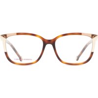 Carolina Herrera CH 0055 C1H Women’s Eyeglasses Tortoiseshell Size 54 - Blue Light Block Available