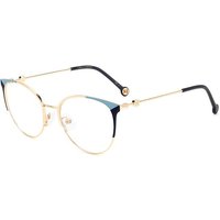 Carolina Herrera HER 0115 LKS Women’s Eyeglasses Blue Size 54 - Blue Light Block Available