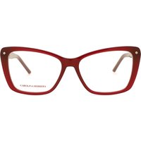 Carolina Herrera HER 0149 LHF Women’s Eyeglasses Burgundy Size 53 - Blue Light Block Available