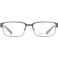 Armani Exchange AX1017 6045 Men's Eyeglasses Gunmetal Size 54 - Blue Light Block Available