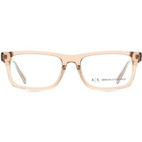 Armani Exchange AX3115F Asian Fit 8344 Men's Eyeglasses Brown Size 55 - Blue Light Block Available