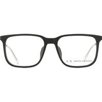 Armani Exchange AX3119F Asian Fit 8058 Men's Eyeglasses Black Size 55 - Blue Light Block Available