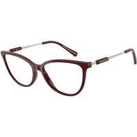 Armani Exchange AX3128F Asian Fit 8383 Women’s Eyeglasses Burgundy Size 54 - Blue Light Block Available