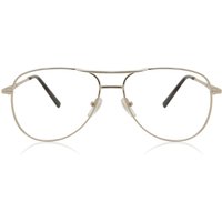 Pilot Full Rim Metal Men's Prescription Eyeglasses Online Gold Size 56 - Free Lenses - Blue Light Block Available - SmartBuy Collection