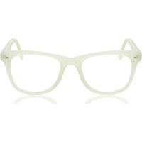 男性用 正方形 プラスチック 白 サングラス - アンチブルーライト - SmartBuy Collection