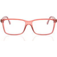 Square Full Rim Plastic Men's Prescription Eyeglasses Online Burgundy Size 54 - Free Lenses - Blue Light Block Available - SmartBuy Collection