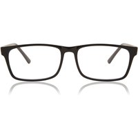 男性用 長方形 プラスチック 黒 サングラス - アンチブルーライト - SmartBuy Collection