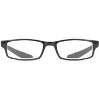 男性用 長方形 プラスチック 黒 サングラス - アンチブルーライト - SmartBuy Collection