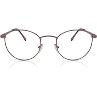 Oval Full Rim Metal Men's Prescription Eyeglasses Online Purple Size 47 - Free Lenses - Blue Light Block Available - SmartBuy Collection