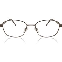 男性用 楕円形 金属 茶色 サングラス - アンチブルーライト - SmartBuy Collection