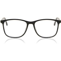 Square Full Rim Plastic Men's Prescription Eyeglasses Online Black Size 55 - Free Lenses - Blue Light Block Available - SmartBuy Collection