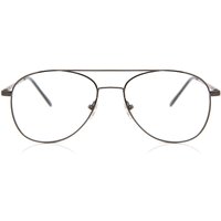 男性用 パイロット 金属 Silver サングラス - アンチブルーライト - SmartBuy Collection