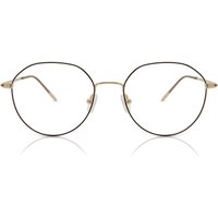 Oval Full Rim Metal Men's Prescription Eyeglasses Online Brown Size 53 - Free Lenses - Blue Light Block Available - SmartBuy Collection