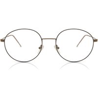男性用 楕円形 金属 茶色 サングラス - アンチブルーライト - SmartBuy Collection